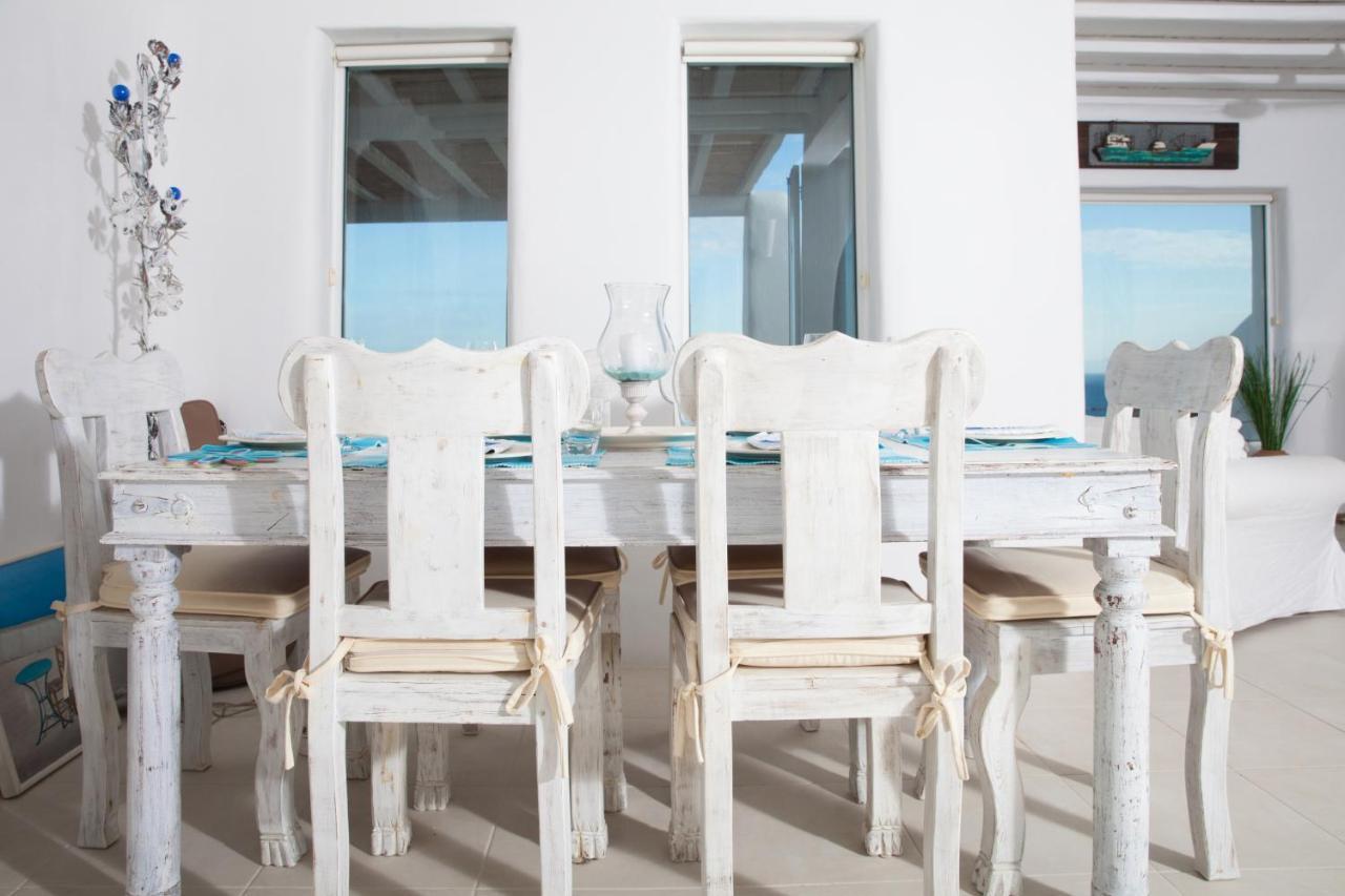 3 Bedroom Cycladic Villa Lia Kalafatis Eksteriør bilde